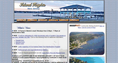 Desktop Screenshot of islandheightsboro.com