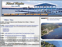 Tablet Screenshot of islandheightsboro.com